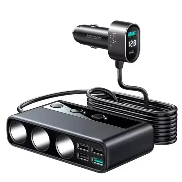 Ugreen Car Charger With FM Modulator PD 2x Usb 1x Type-C Bluetooth QC 3.0 Car Charger 80910 CD229